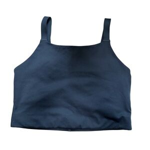Girlfriend Collective Navy Sports Bra